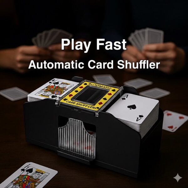 Automatic Card Shuffler – Fast & Fair Deck Mixing
