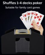 Automatic Card Shuffler – Fast & Fair Deck Mixing - Image 4