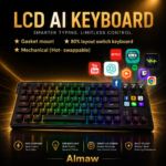 Smart RGB Mechanical Keyboard – Programmable Knobs & Shortcut Display Keys - Image 2