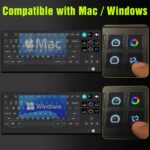 Smart RGB Mechanical Keyboard – Programmable Knobs & Shortcut Display Keys - Image 5