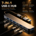⁦6-in-1 USB-C Hub⁩ - الصورة ⁦6⁩