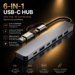 ⁦6-in-1 USB-C Hub⁩ - الصورة ⁦7⁩