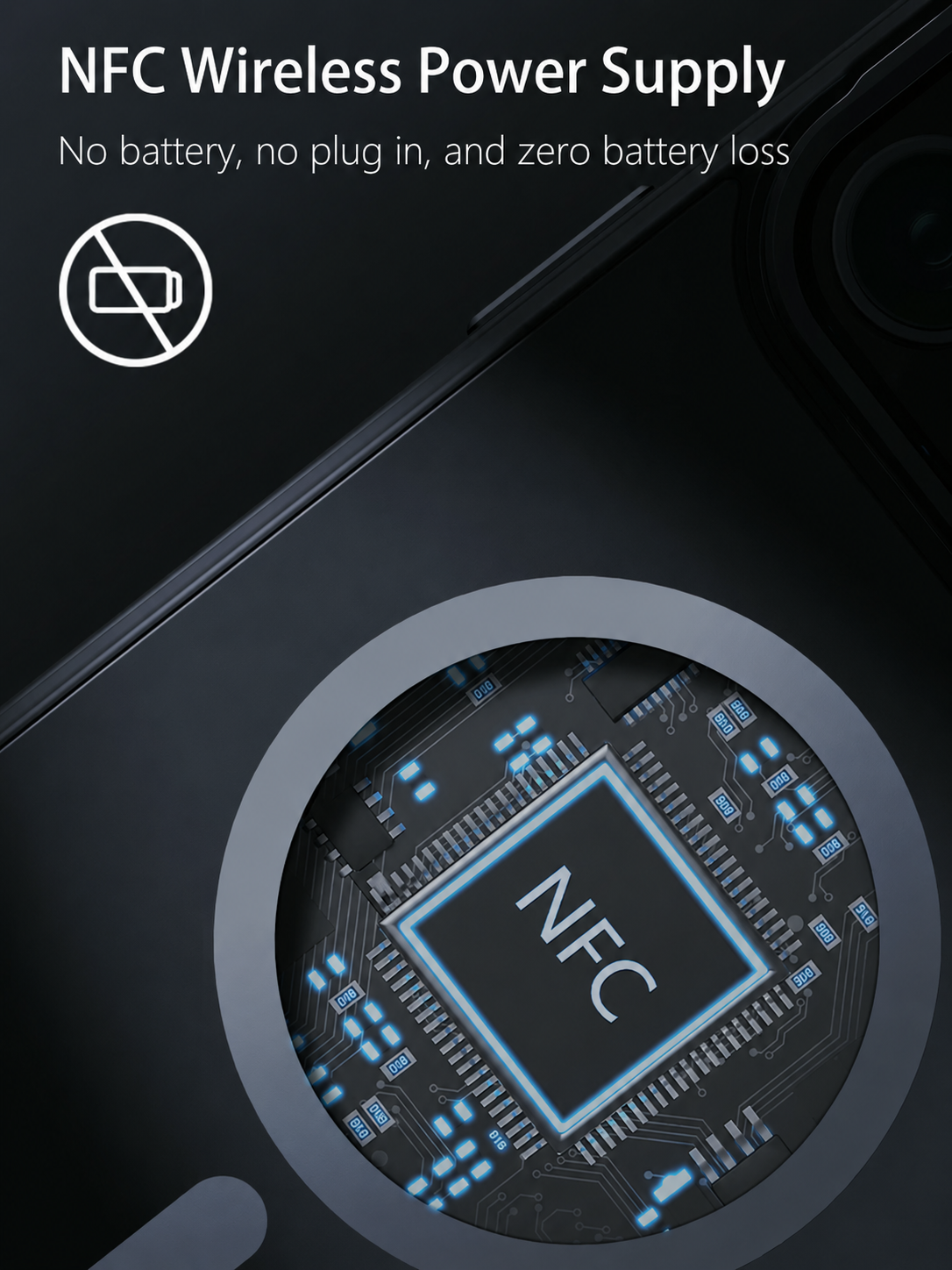 NFC wireless power supply concept
