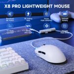 ATTACK SHARK X8 PRO Wireless Gaming Mouse - الصورة 2