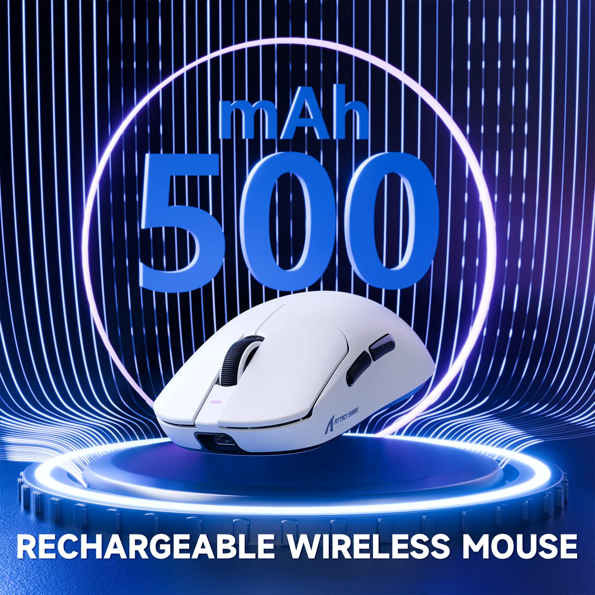 ATTACK SHARK X8 PRO 500mAh rechargeable battery